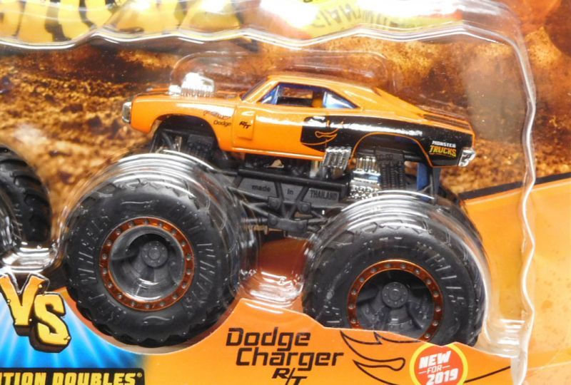 画像: 2019 HW MONSTER TRUCKS! 2PACK 【RODGER DODGER/DODGE CHARGER R/T】 