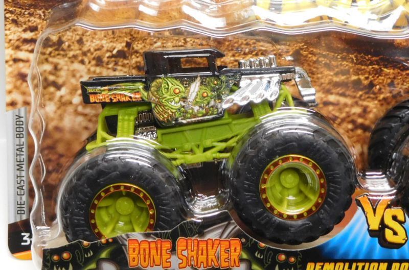 画像: 2019 HW MONSTER TRUCKS! 2PACK 【BONE SHAKER/RODGER DODGER】 