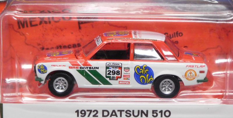 画像: 2019 GREENLIGHT "LA CARRERA PANAMERICANA" S1【1972 DATSUN 510】RED-WHITE/RR