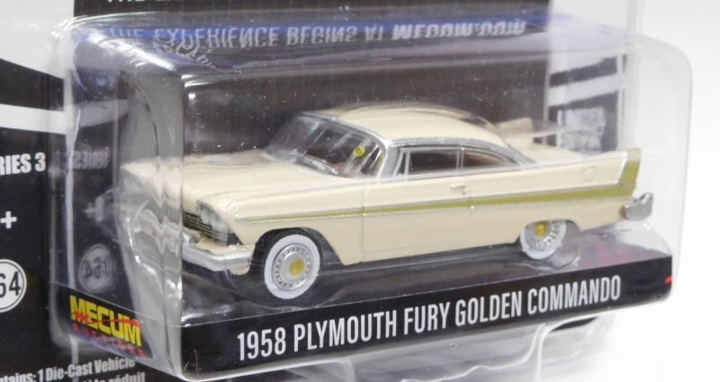 画像: 2019 GREENLIGHT MECUM AUCTIONS S3 【1958 PLYMOUTH FUNNY GOLDEN COMMANDO】 CREAM/RR