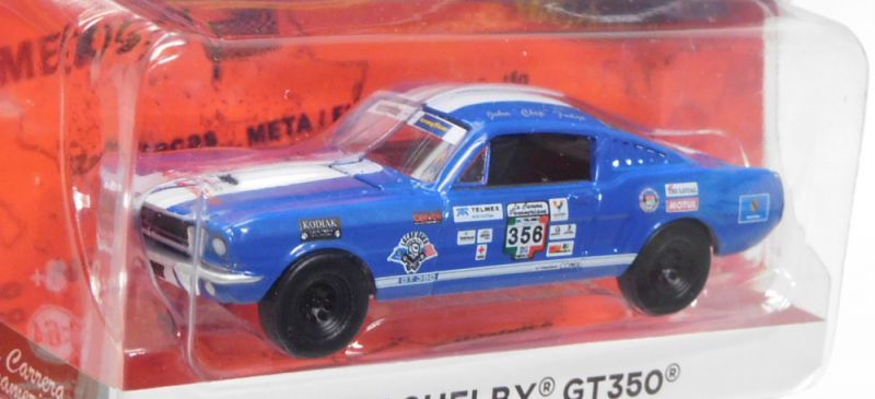 画像: 2019 GREENLIGHT "LA CARRERA PANAMERICANA" S1【1965 SHELBY GT350】 BLUE/RR