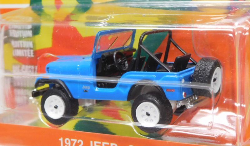 画像: 2019 GREENLIGHT HOLLYWOOD SERIES 23 【1972 JEEP CJ-5】 BLUE/RR (MORK & MINDY) 