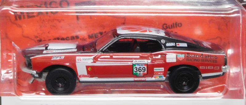 画像: 2019 GREENLIGHT "LA CARRERA PANAMERICANA" S1【1969 FORD MUSTANG MACH 1】 RED-BLACK/RR