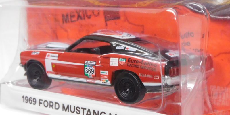 画像: 2019 GREENLIGHT "LA CARRERA PANAMERICANA" S1【1969 FORD MUSTANG MACH 1】 RED-BLACK/RR