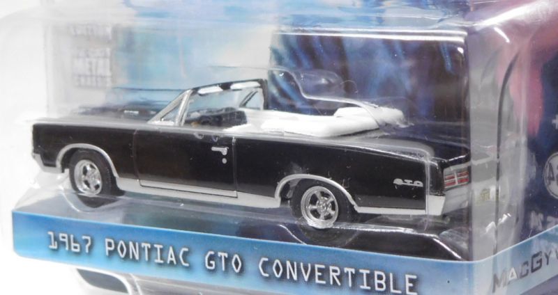 画像: 2019 GREENLIGHT HOLLYWOOD SERIES 24 【1967 PONTIAC GTO CONVERTIBLE】 BLACK/RR (MAC GYVER) 