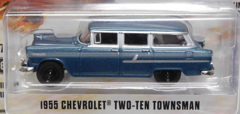 画像: 2019 GREENLIGHT HOLLYWOOD SERIES 24 【1955 CHEVROLET TWO-TEN TOWNSMAN】 DK.BLUE/RR (VANISHING POINT) 