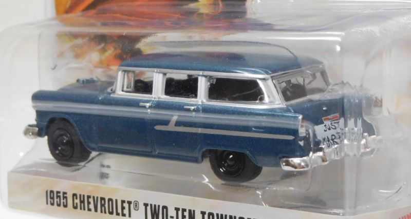 画像: 2019 GREENLIGHT HOLLYWOOD SERIES 24 【1955 CHEVROLET TWO-TEN TOWNSMAN】 DK.BLUE/RR (VANISHING POINT) 