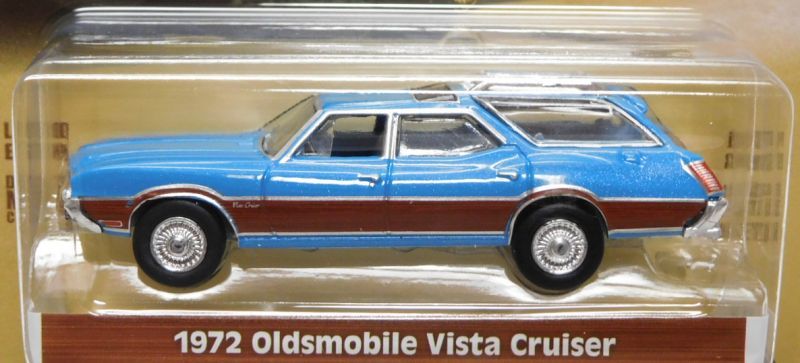 画像: 2019 GREENLIGHT ESTATE WAGON S3 【1972 OLDSMOBILE VISTA CRUISER】 BLUE-WOOD/RR 