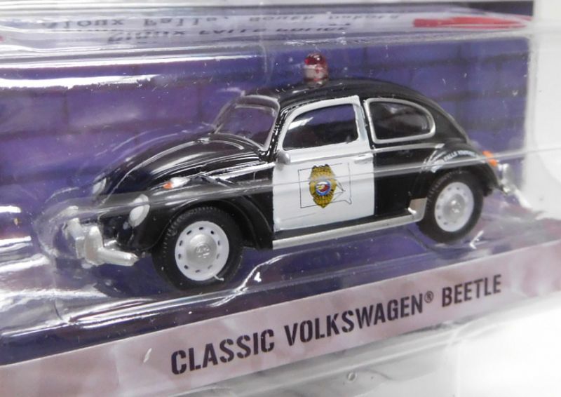 画像: 2019 GREENLIGHT HOT PURSUIT S31 【CLASSICS VOLKSWAGEN BEETLE】 BLACK-WHITE/RR (SIOUX FALLS POLICE)