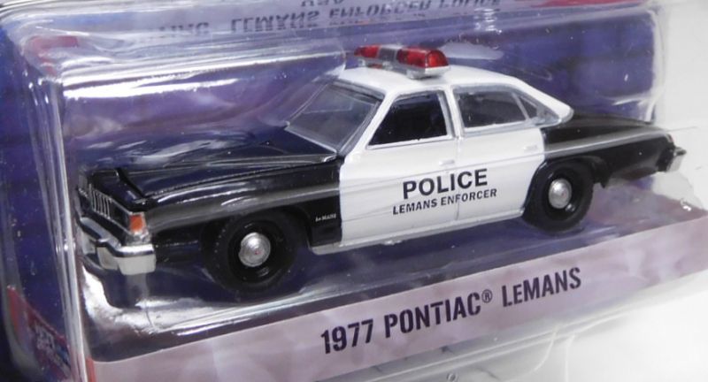 画像: 2019 GREENLIGHT HOT PURSUIT S31 【1977 PONTIAC LEMANS】 BLACK-WHITE/RR (PONTIAC LEMANS ENFORCER POLICE)