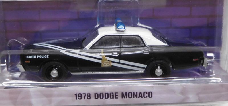 画像: 2019 GREENLIGHT HOT PURSUIT S31 【1978 DODGE MONACO】 BLACK-WHITE/RR (IDAHO STATE POLICE)