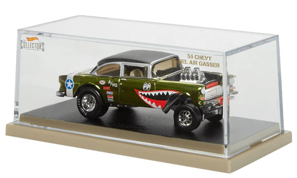 画像: 【ご予約】 PRE-ORDER - 2019 RLC EXCLUSIVE 【'55 CHEVY BEL AIR GASSER (WW2 FLYING TIGERS)】 SPEC.BRIGHT OLIVE/RR (入荷日未定）(お一人様1個まで）(予約不可）