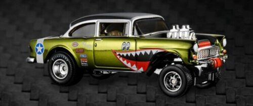 画像: 【ご予約】 PRE-ORDER - 2019 RLC EXCLUSIVE 【'55 CHEVY BEL AIR GASSER (WW2 FLYING TIGERS)】 SPEC.BRIGHT OLIVE/RR (入荷日未定）(お一人様1個まで）(予約不可）