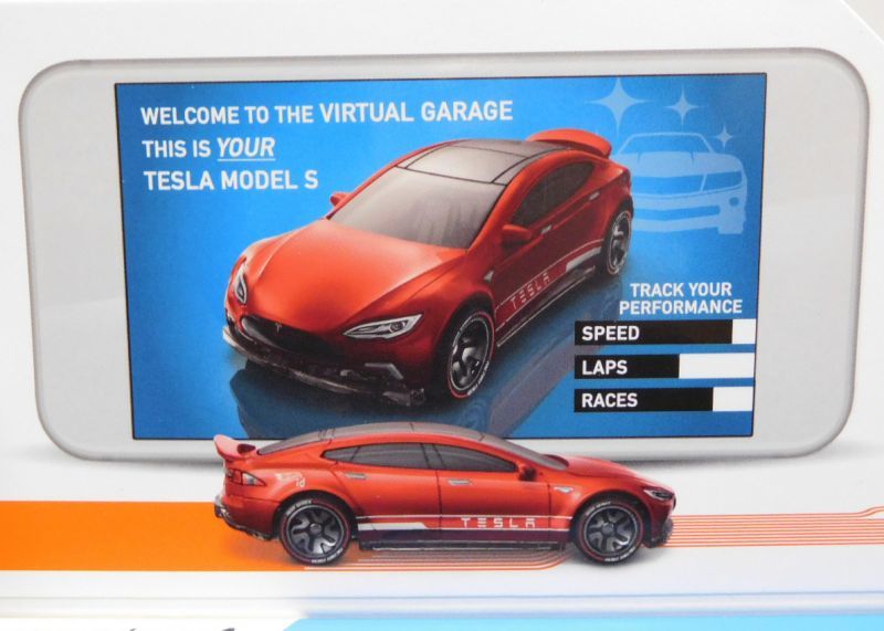 画像: 2019 HOT WHEELS id 【TESLA MODEL S】 SPEC.RED/ID