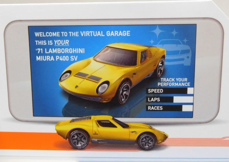 画像: 2019 HOT WHEELS id 【'71 LAMBORGHINI MIURA P400 SV】 SPEC.YELLOW/ID (NEW CAST)