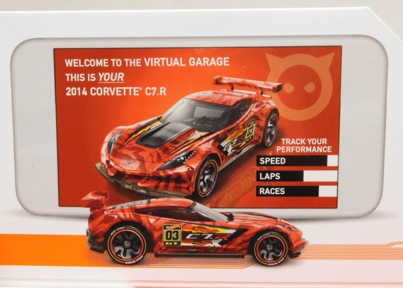 画像: 2019 HOT WHEELS id 【2014 CORVETTE C7.R】 SPEC.RED/ID