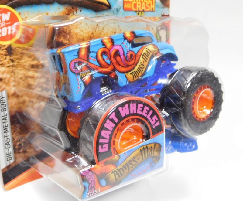 画像: 2019 HW MONSTER TRUCKS! 【ABYSS-MAL (DAIRY DELIVERY)】LT.BLUE (includes CONNECT AND CRASH CAR)