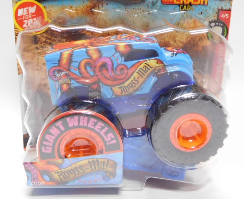 画像: 2019 HW MONSTER TRUCKS! 【ABYSS-MAL (DAIRY DELIVERY)】LT.BLUE (includes CONNECT AND CRASH CAR)