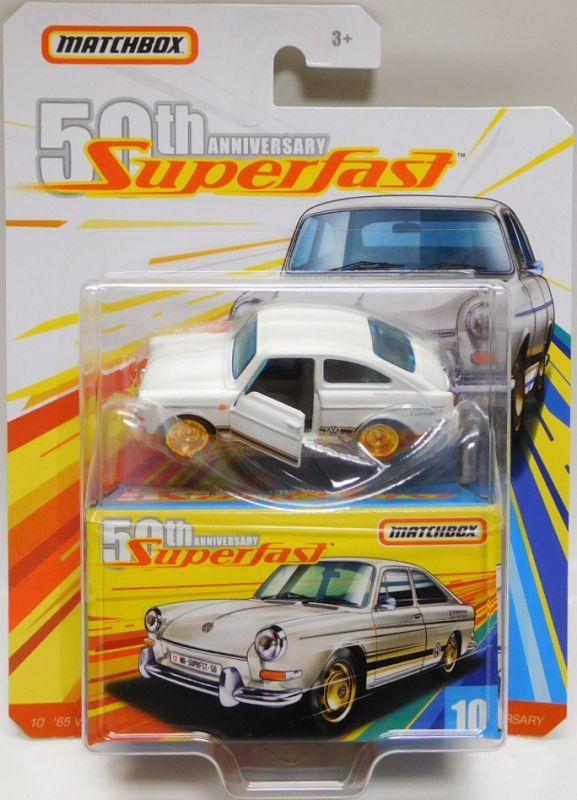 画像: 2019 MATCHBOX SUPERFAST 50th ANNIVERSARY 【Bアソート 5種セット】'65 VW TYPE 3 FASTBACK/'80 PORSCHE 911 TURBO/'17 CHEVY CAMARO/'32 FORD PICKUP/BLUE SHARK