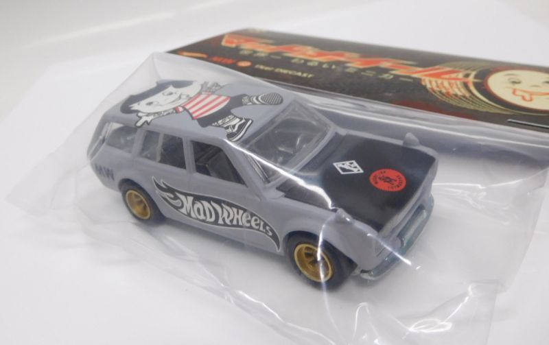 画像: MAD WHEELS (マッドホイール） 【'71 DATSUN 510 WAGON (カスタム完成品）】FLAT GRAY/RR （送料サービス適用外） 