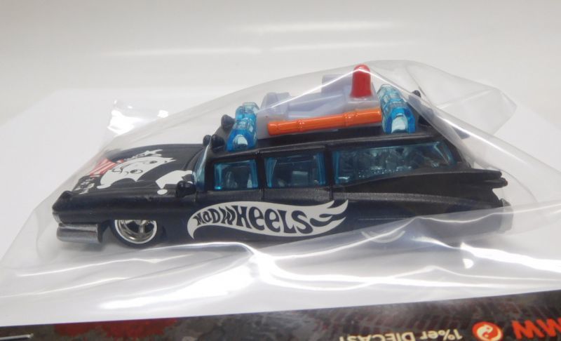 画像: MAD WHEELS (マッドホイール） 【ECTO-1 GHOST BUSTERS CARTOON (カスタム完成品）】FLAT BLACK/RR （送料サービス適用外） 