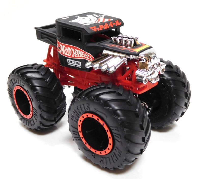 画像: MAD WHEELS (マッドホイール） 【MONSTER TRUCK BONE SHAKER (カスタム完成品）】FLAT BLACK（送料サービス適用外） 