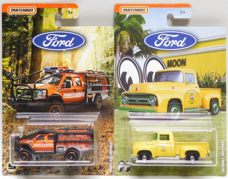 画像: 2019 MATCHBOX "FORD TRUCK" 【6種セット】 '56 Ford Pick-Up/'10 Ford F-150 SVT Raptor/Ford F-150 Lightning/'72 Ford Bronco 4x4/Ford F-350 Super Duty/'17 Ford Skyjacker Superduty F-350(予約不可）