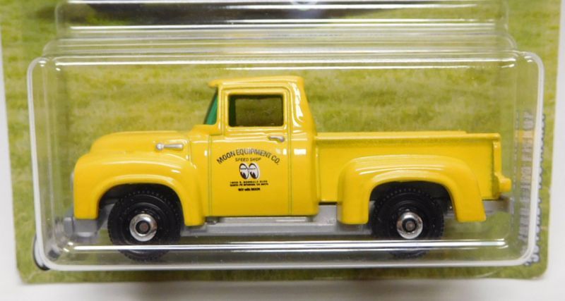 画像: 2019 MATCHBOX "FORD TRUCK" 【'56 FORD F-100 PICKUP (MOONEYES)】 YELLOW(予約不可）