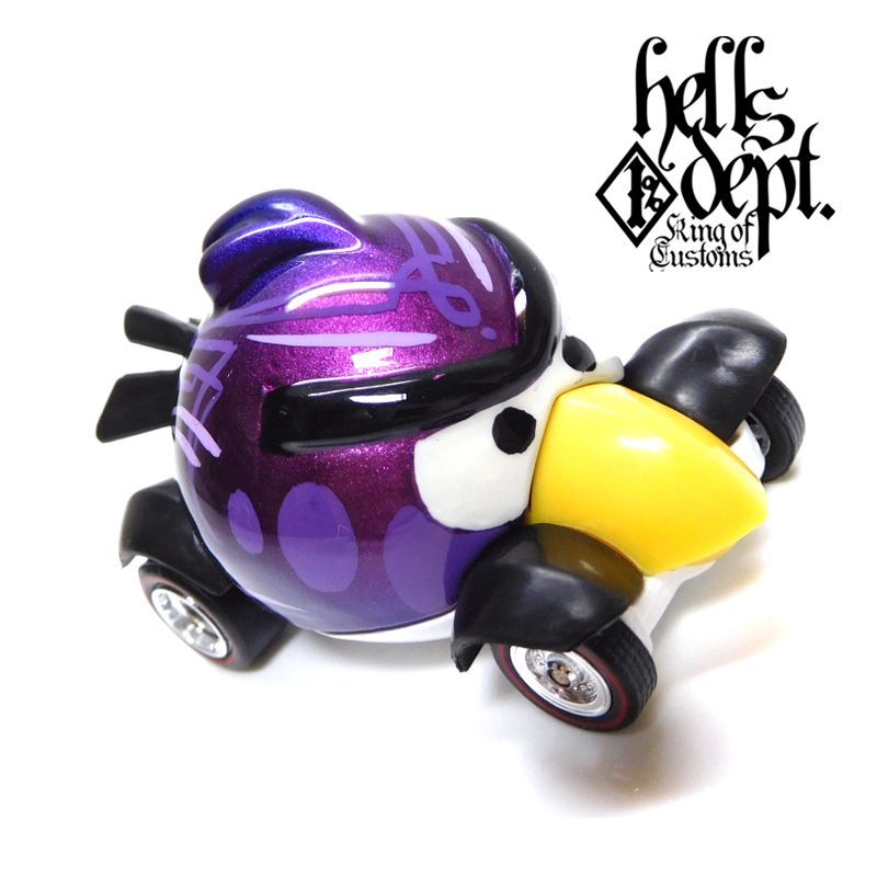 画像: HELLS DEPT 2019 - JDC13 【ANGRY BIRDS　(カスタム完成品)】PURPLE/RR （送料サービス適用外）