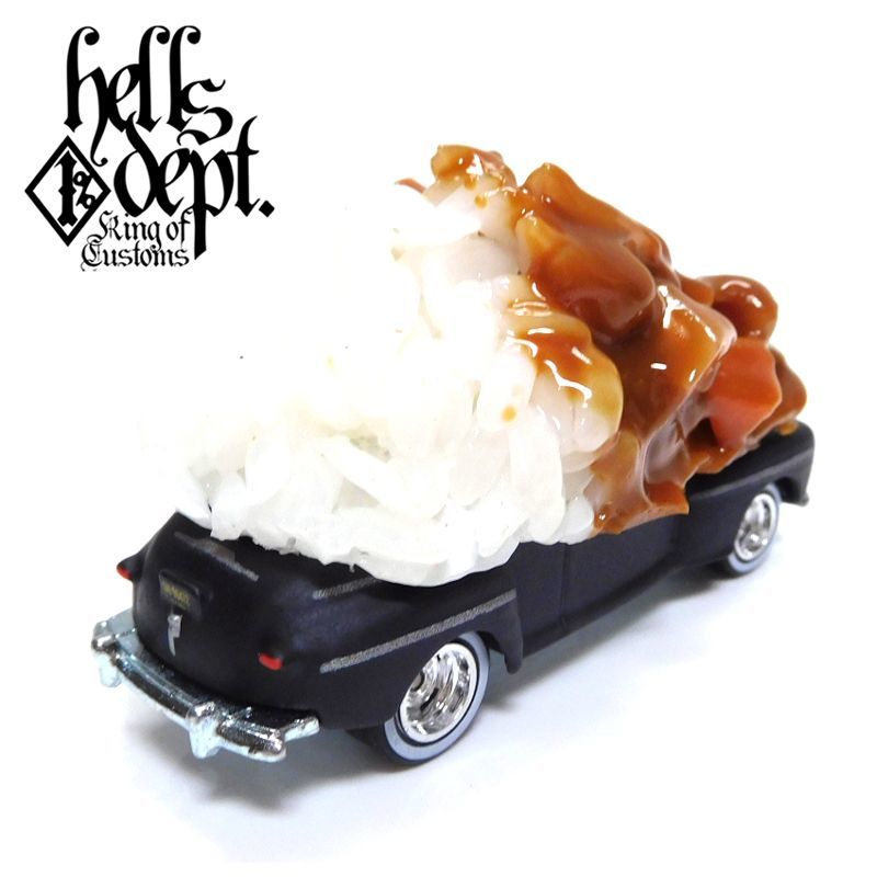 画像: HELLS DEPT 2019 - JDC13 【"地獄カレ－" FORD SUPER DE LUXE (カスタム完成品)】BLACK/RR （送料サービス適用外）