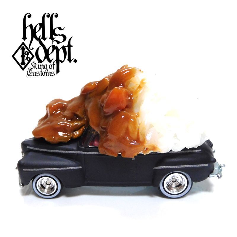 画像: HELLS DEPT 2019 - JDC13 【"地獄カレ－" FORD SUPER DE LUXE (カスタム完成品)】BLACK/RR （送料サービス適用外）