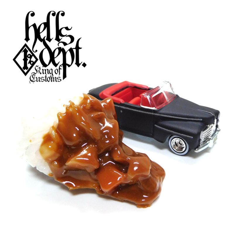 画像: HELLS DEPT 2019 - JDC13 【"地獄カレ－" FORD SUPER DE LUXE (カスタム完成品)】BLACK/RR （送料サービス適用外）