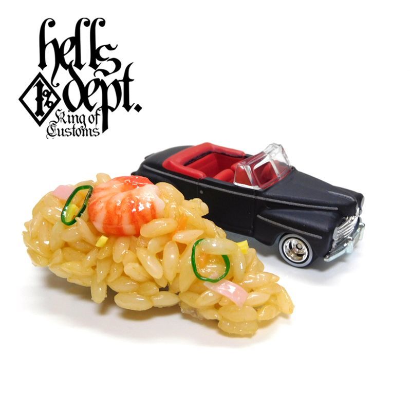 画像: HELLS DEPT 2019 - JDC13 【"地獄チャ－ハン" FORD SUPER DE LUXE (カスタム完成品)】BLACK/RR （送料サービス適用外）