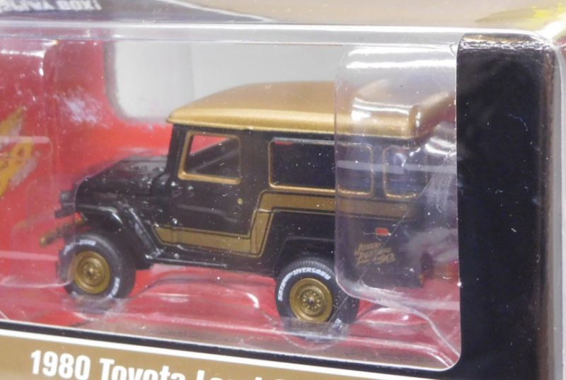 画像: 2019 JOHNNY LIGHTNING "MIJO EXCLUSIVE" 【"BLACK AND GOLD" 1980 TOYOTA LAND CRUISER】BLACK-GOLD/RR(予約不可）