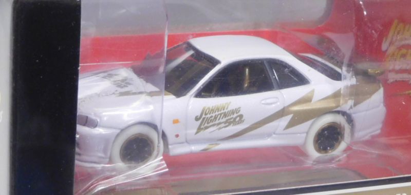 画像: 2019 JOHNNY LIGHTNING "MIJO EXCLUSIVE" 【"BLACK AND GOLD" 1999 NISSAN SKYLINE GT-R (BNR34)】WHITE/RR(WHITE LIGHTNING) (予約不可）