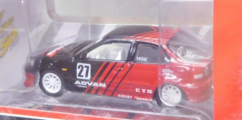 画像: 2019 JOHNNY LIGHTNING "MIJO EXCLUSIVE" 【"ADVAN" 1998 HONDA CIVIC】BLACK-RED/RR(予約不可）