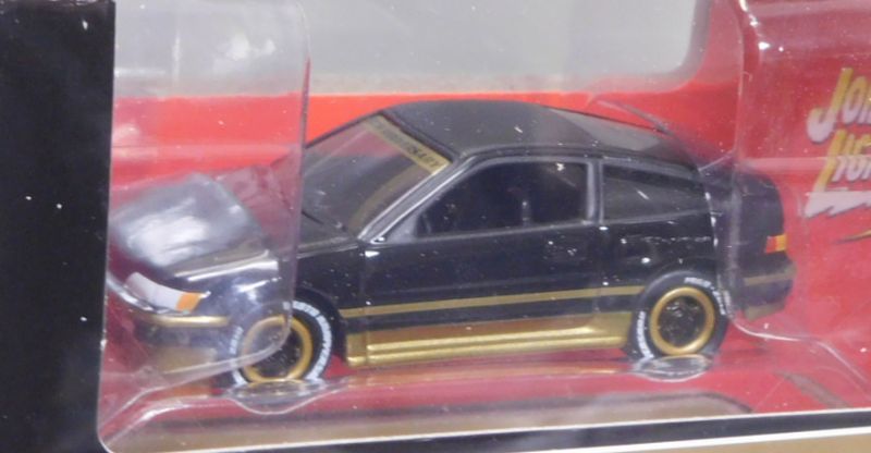 画像: 2019 JOHNNY LIGHTNING "MIJO EXCLUSIVE" 【"BLACK AND GOLD" 1991 HONDA CRX】BLACK-GOLD/RR(予約不可）