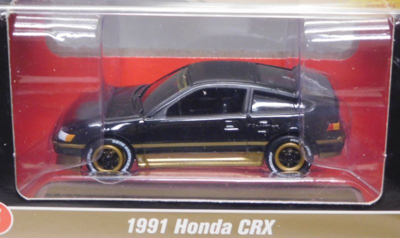 画像: 2019 JOHNNY LIGHTNING "MIJO EXCLUSIVE" 【"BLACK AND GOLD" 1991 HONDA CRX】BLACK-GOLD/RR(予約不可）