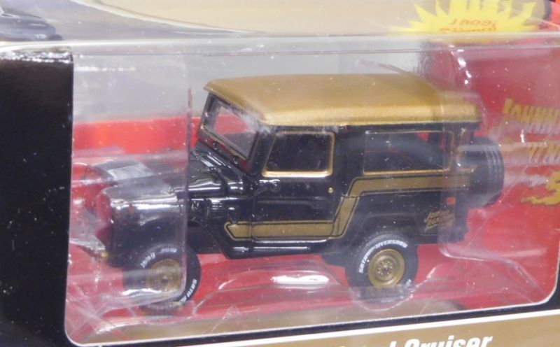 画像: 2019 JOHNNY LIGHTNING "MIJO EXCLUSIVE" 【"BLACK AND GOLD" 1980 TOYOTA LAND CRUISER】BLACK-GOLD/RR(予約不可）