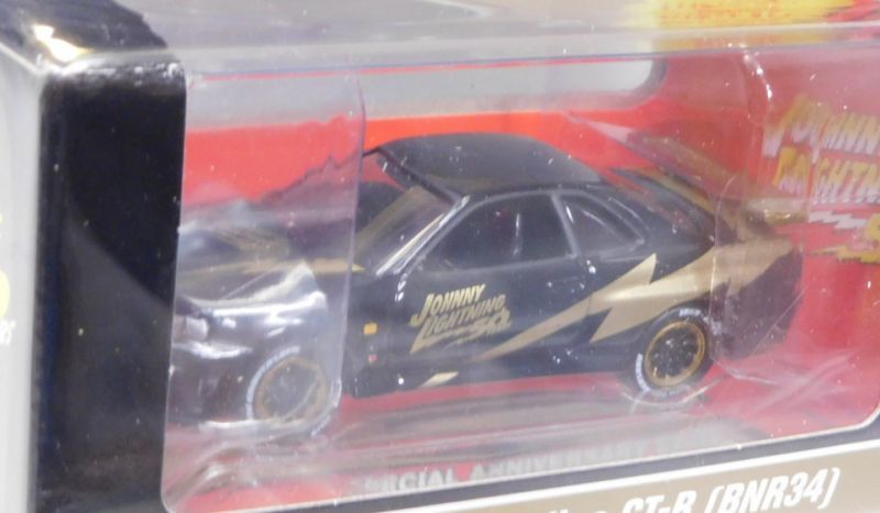 画像: 2019 JOHNNY LIGHTNING "MIJO EXCLUSIVE" 【"BLACK AND GOLD" 1999 NISSAN SKYLINE GT-R (BNR34)】BLACK-GOLD/RR(予約不可）