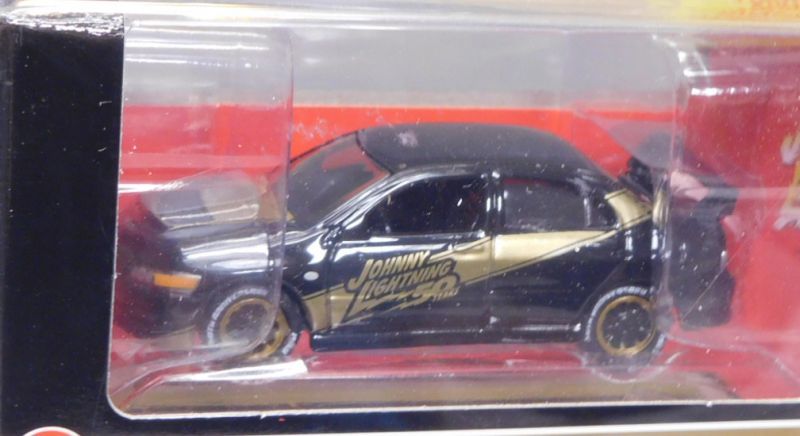 画像: 2019 JOHNNY LIGHTNING "MIJO EXCLUSIVE" 【"BLACK AND GOLD" 2004 MITSUBISHI LANCER EVOLUTION】BLACK-GOLD/RR(予約不可）