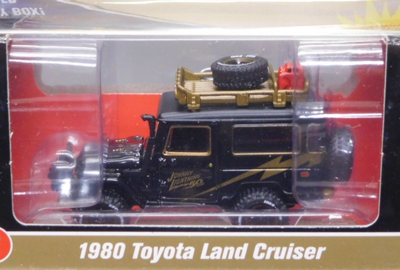 画像: 2019 JOHNNY LIGHTNING "MIJO EXCLUSIVE" 【"BLACK AND GOLD" 1980 TOYOTA LAND CRUISER (OFF-ROAD)】BLACK-GOLD/RR(予約不可）