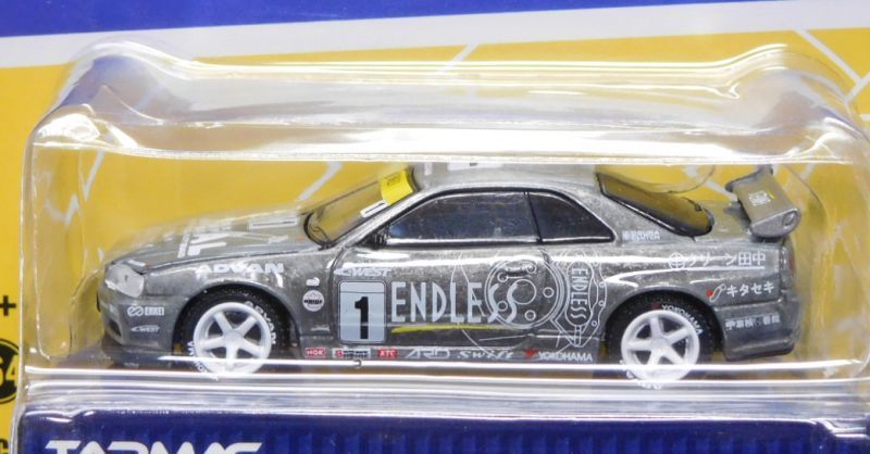 画像: 2019 GREENLIGHT - TARMAC WORKS EXCLUSIVE- 【"ENDLESS"  NISSAN SKYLINE GT-R (BNR34)】 ZAMAC/RR(CHASE) (予約不可）