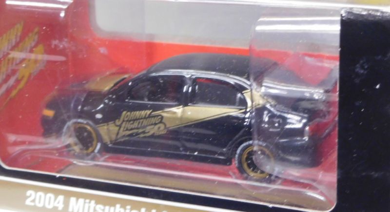 画像: 2019 JOHNNY LIGHTNING "MIJO EXCLUSIVE" 【"BLACK AND GOLD" 2004 MITSUBISHI LANCER EVOLUTION】BLACK-GOLD/RR(予約不可）