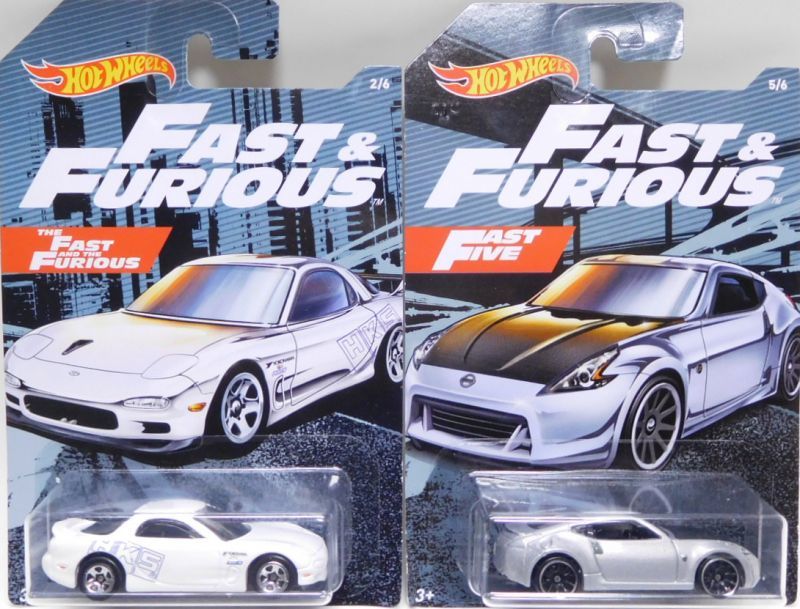 画像: 2019 WALMART EXCLUSIVE HW FAST & FURIOUS （ワイルドスピード）【6種セット】Buick Grand National/'95 Mazda RX-7/Mitsubishi Lancer Evolution/'70 Monte Carlo/Nissan 370Z/'61 Chevrolet Impala(予約不可）