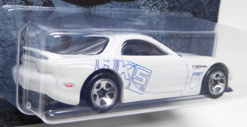 画像: 2019 WALMART EXCLUSIVE HW FAST & FURIOUS （ワイルドスピード）【'95 MAZDA RX-7】WHITE/5SP(予約不可）