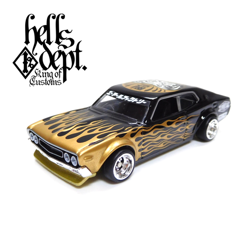 画像: HELLS DEPT 2019 【"AR FACTORY EXCLUSIVE" NISSAN LAUREL 2000 SGX (カスタム完成品)】BLACK/RR（送料サービス適用外）