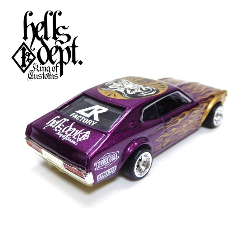 画像: HELLS DEPT 2019 【"AR FACTORY EXCLUSIVE" NISSAN LAUREL 2000 SGX (カスタム完成品)】PURPLE/RR（送料サービス適用外）