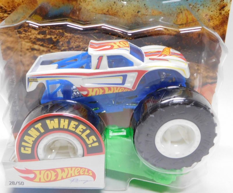 画像: 2019 HW MONSTER TRUCKS! 【HOT WHEELS RACING】 RACE TEAM WHITE (includes CONNECT AND CRASH CAR)