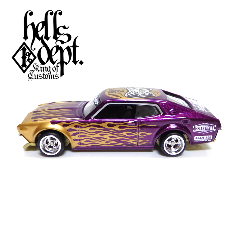 画像: HELLS DEPT 2019 【"AR FACTORY EXCLUSIVE" NISSAN LAUREL 2000 SGX (カスタム完成品)】PURPLE/RR（送料サービス適用外）